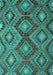 Southwestern Turquoise Country Rug, con3072turq