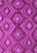 Machine Washable Southwestern Pink Country Rug, wshcon3072pnk
