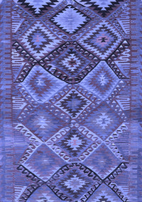 Oriental Blue Traditional Rug, con3073blu