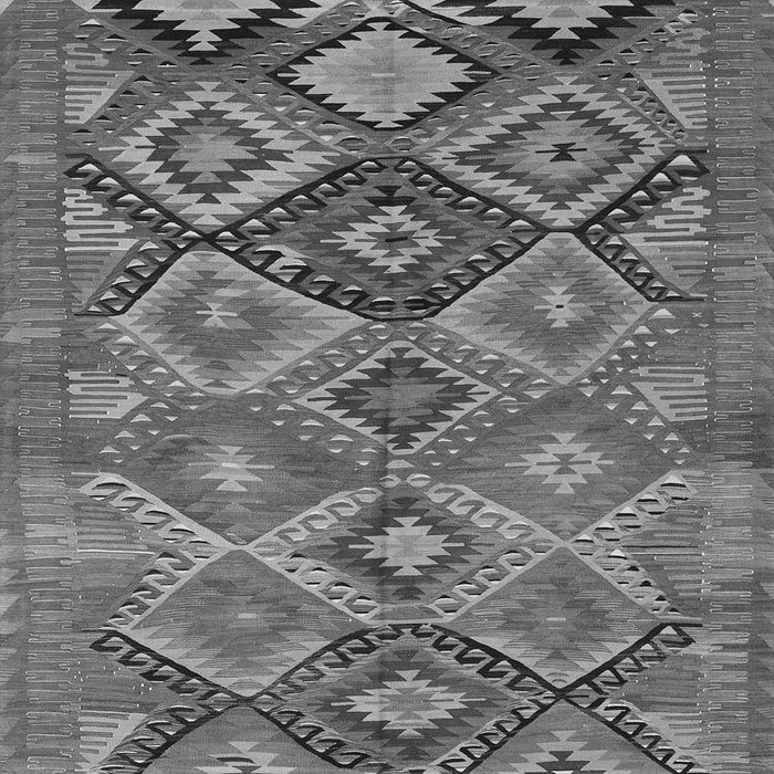 Serging Thickness of Oriental Gray Traditional Rug, con3073gry