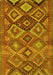 Oriental Yellow Traditional Rug, con3073yw