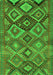 Oriental Green Traditional Rug, con3073grn