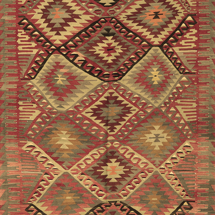 Oriental Brown Traditional Rug, con3073brn