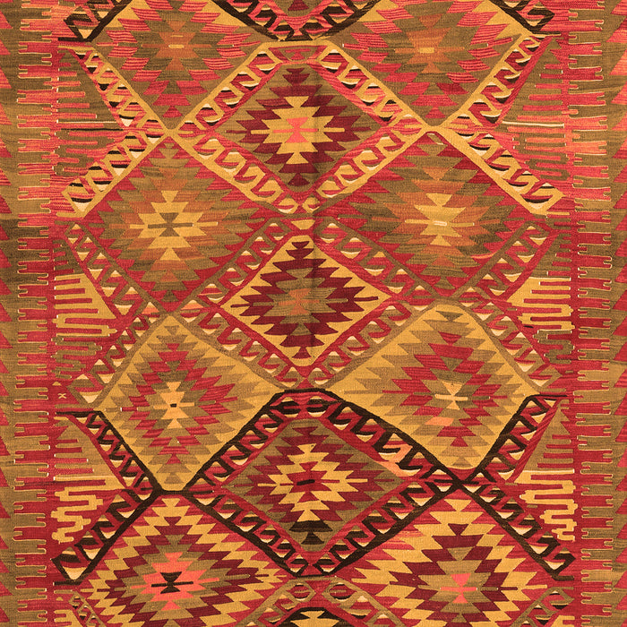 Oriental Orange Traditional Rug, con3073org