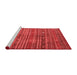 CON3074X Red Washable Rugs