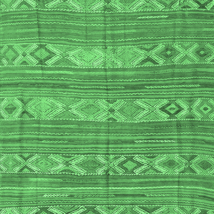Machine Washable CON3075X Emerald Green CON3075X Area Rugs, wshcon3075emgrn