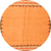 Machine Washable CON3076X Orange CON3076X Area Rugs, wshcon3076org