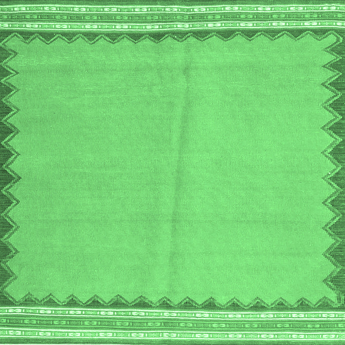 Square Machine Washable CON3076X Emerald Green CON3076X Area Rugs, wshcon3076emgrn
