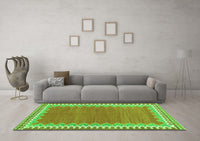 Machine Washable CON3077X Green CON3077X Rug, wshcon3077grn