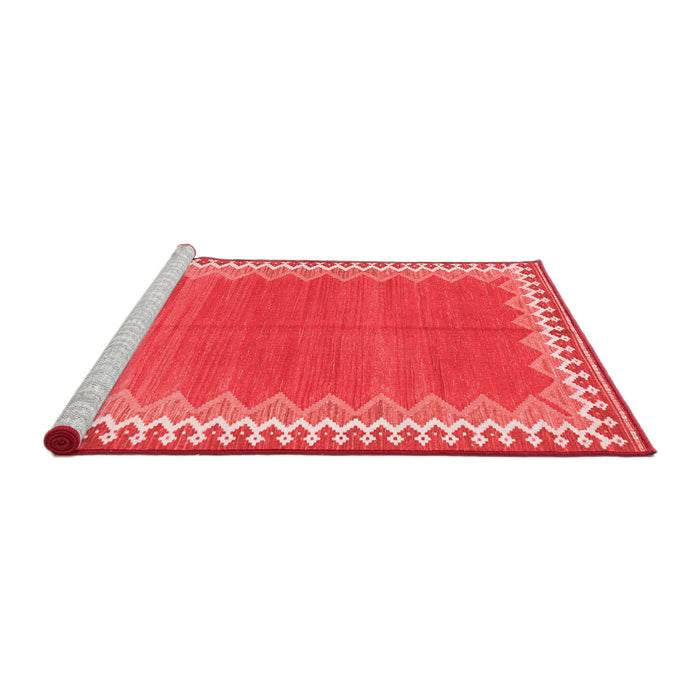 CON3077X Red Washable Rugs