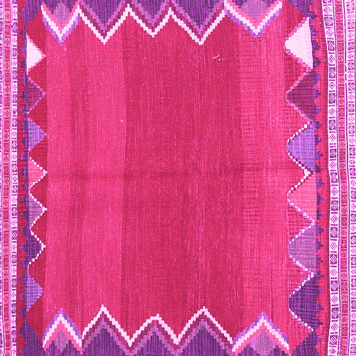 Square Oriental Pink Traditional Rug, con3078pnk