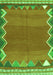 Oriental Green Traditional Rug, con3078grn