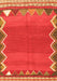 Oriental Orange Traditional Rug, con3078org