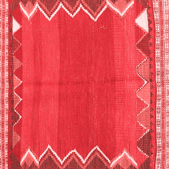 Machine Washable Oriental Red Traditional Rug, wshcon3078red
