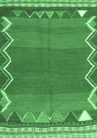 Oriental Emerald Green Traditional Rug, con3078emgrn