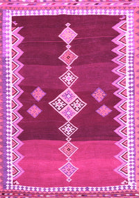 Abstract Pink Contemporary Rug, con3079pnk