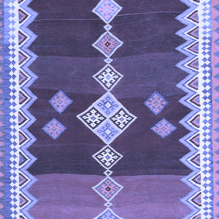 Machine Washable Abstract Blue Contemporary Rug, wshcon3079blu