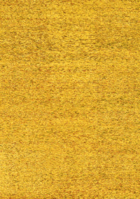 Abstract Yellow Contemporary Rug, con307yw