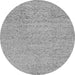 Square Abstract Gray Contemporary Rug, con307gry