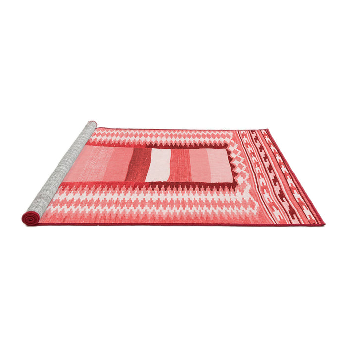 Contemporary Red Washable Rugs