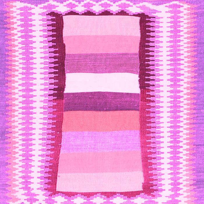 Machine Washable Abstract Pink Contemporary Rug, wshcon3080pnk