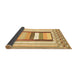 Sideview of Abstract Brown Contemporary Rug, con3080brn