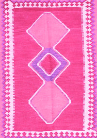 Oriental Pink Traditional Rug, con3081pnk