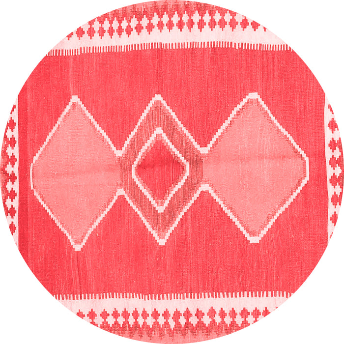 Machine Washable Oriental Red Traditional Rug, wshcon3081red