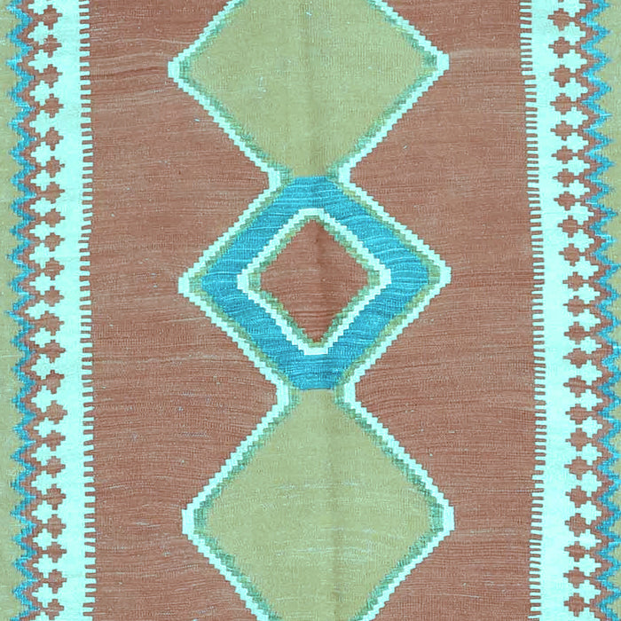 Oriental Light Blue Traditional Rug, con3081lblu