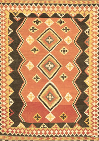 Oriental Brown Traditional Rug, con3082brn