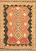 Oriental Brown Traditional Rug, con3082brn
