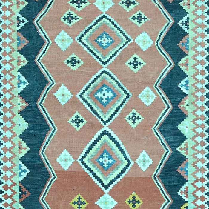 Oriental Light Blue Traditional Rug, con3082lblu
