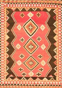 Oriental Orange Traditional Rug, con3082org