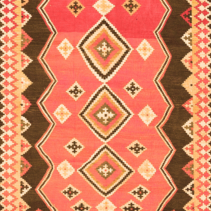 Oriental Orange Traditional Rug, con3082org