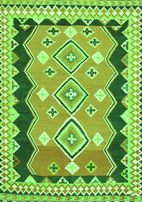 Oriental Green Traditional Rug, con3082grn