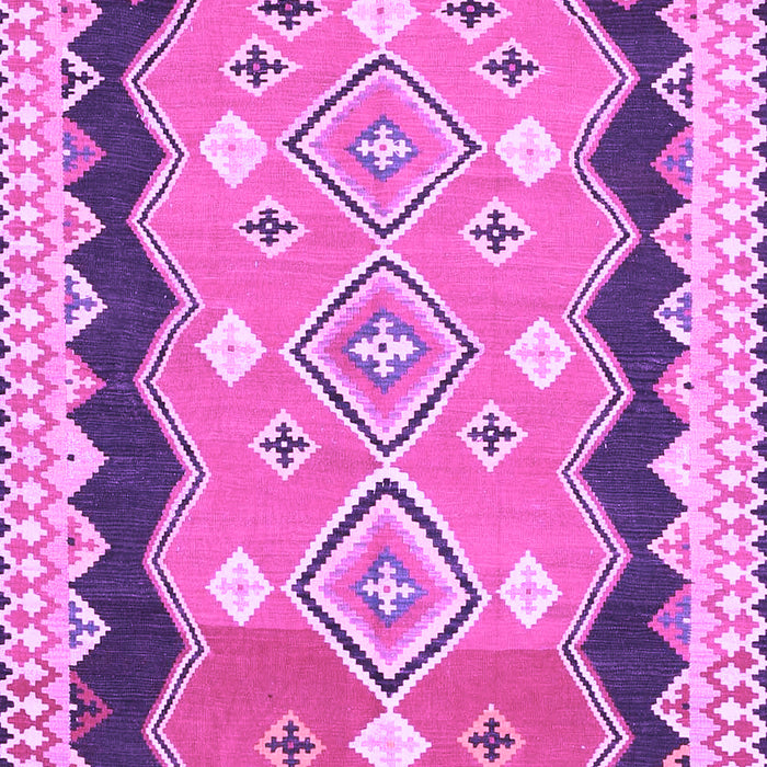 Machine Washable Oriental Purple Traditional Area Rugs, wshcon3082pur