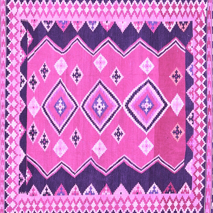 Square Oriental Purple Traditional Rug, con3082pur