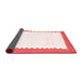 Solid Red Modern Area Rugs