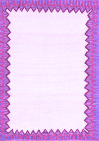 Solid Purple Modern Rug, con3083pur