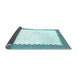 Sideview of Solid Light Blue Modern Rug, con3083lblu