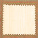 Square Solid Brown Modern Rug, con3083brn