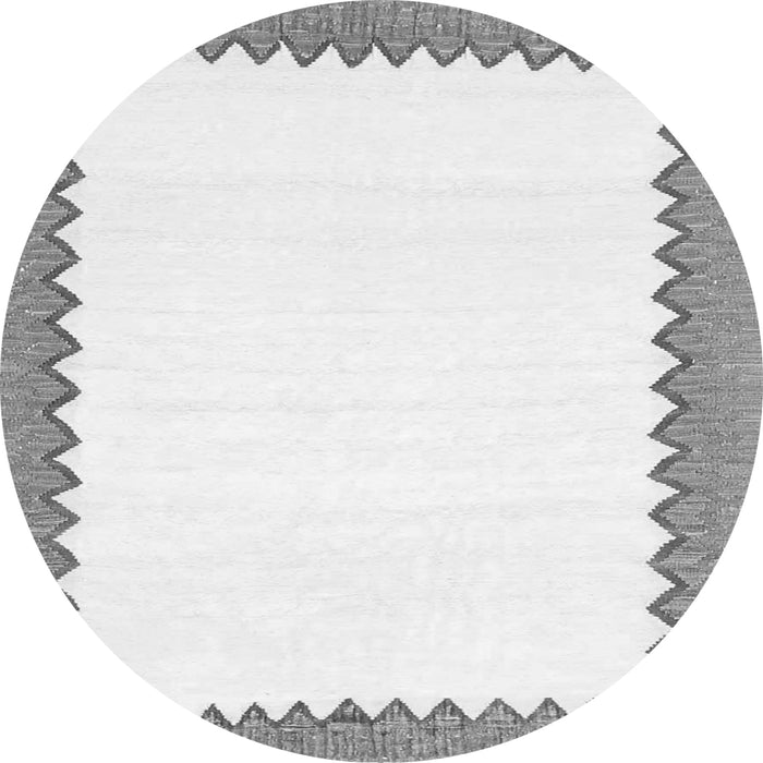 Machine Washable Solid Gray Modern Rug, wshcon3083gry