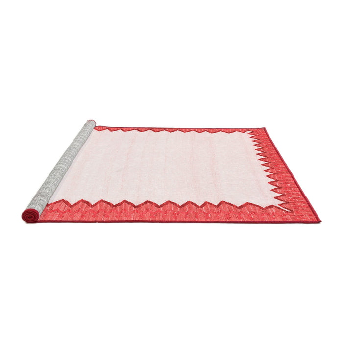 Modern Red Washable Rugs