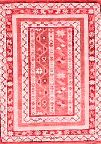 Oriental Red Traditional Rug, con3084red