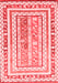 Oriental Red Traditional Area Rugs