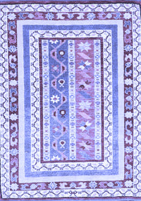 Oriental Blue Traditional Rug, con3084blu