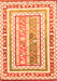 Oriental Orange Traditional Rug, con3084org