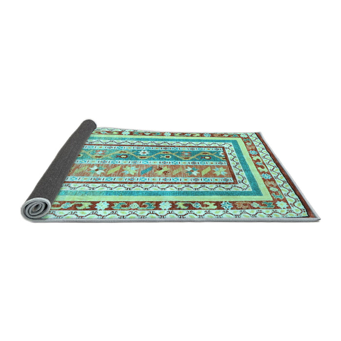Sideview of Oriental Light Blue Traditional Rug, con3084lblu