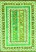 Oriental Green Traditional Rug, con3084grn