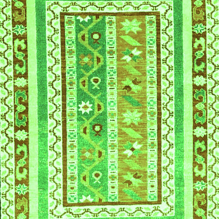 Oriental Green Traditional Rug, con3084grn